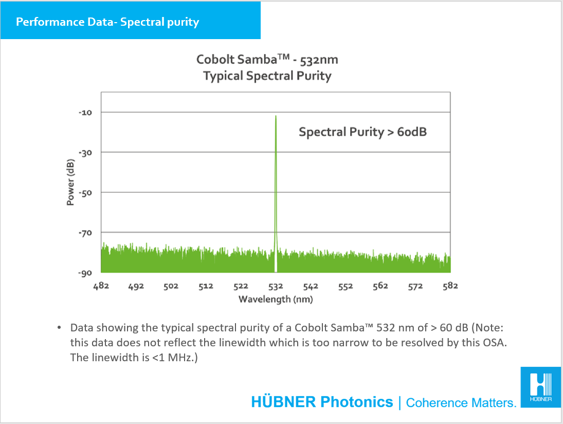 Performance data spectral purity 05-01 Series