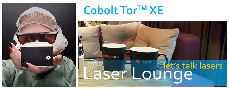 HÜBNER PHOTONICS' LASER LOUNGE AT COBOLT