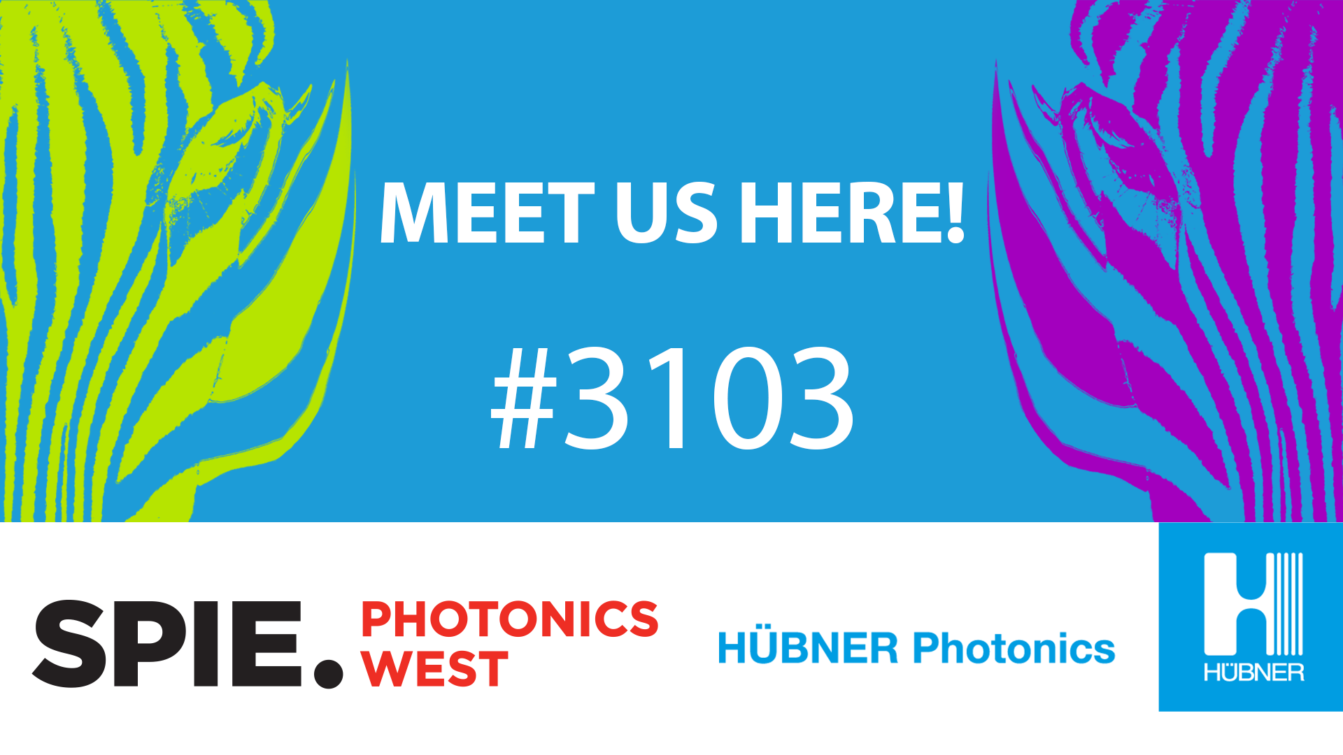 Meet HÜBNER Photonics at Photonics West in booth 3103