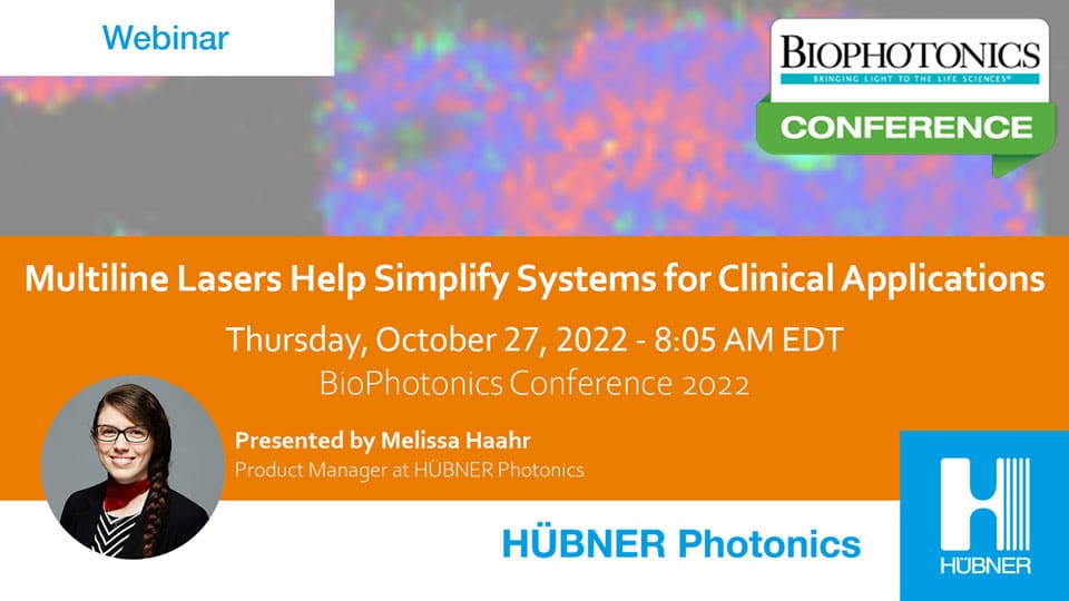 melissa haahr presenter for biophotonics 2022