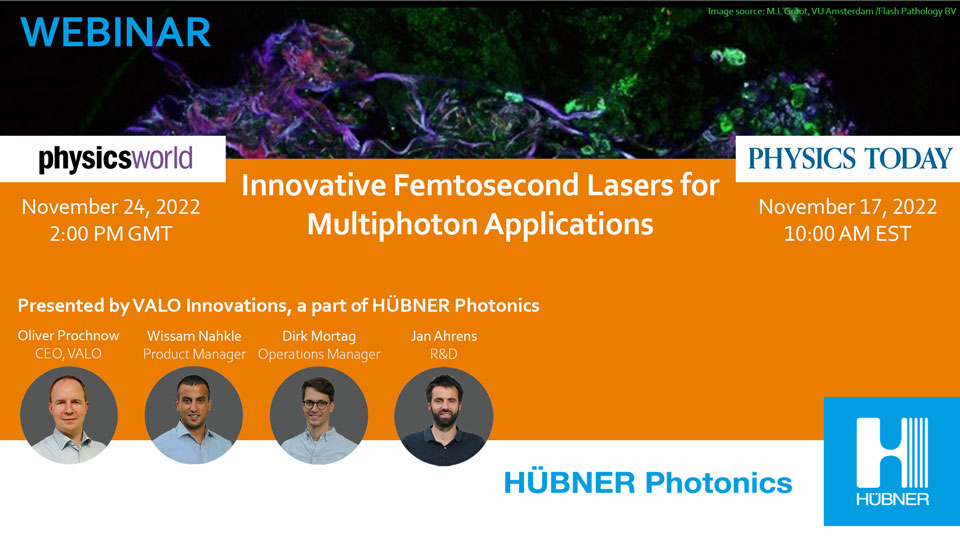 Valo webinar femtosecond lasers