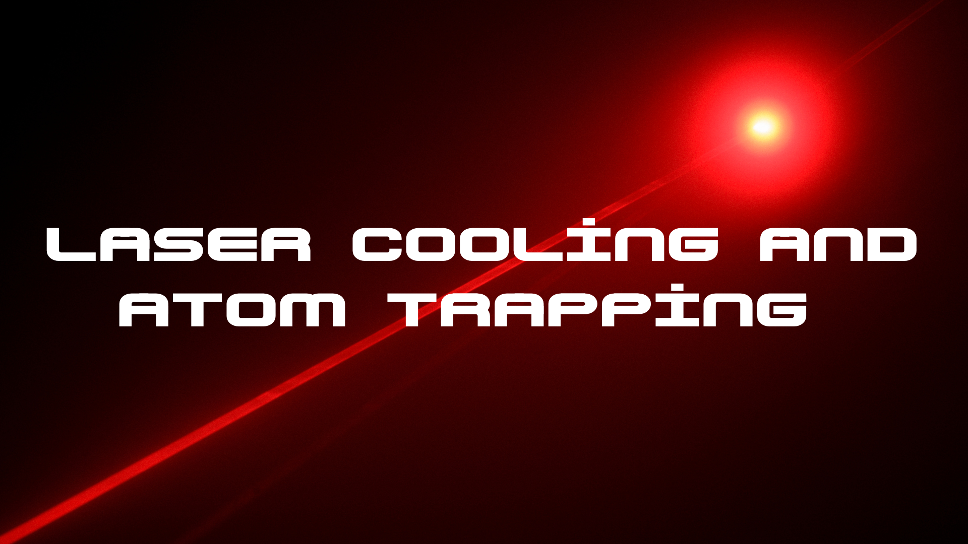 Laser cooling and atom trapping