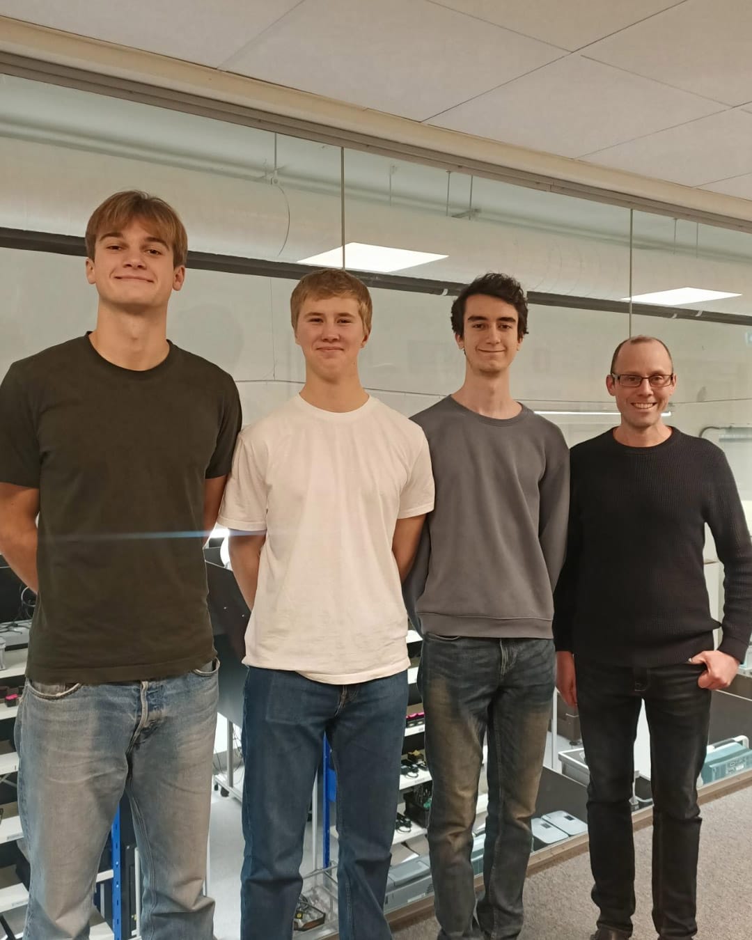 Blackeberg students study work