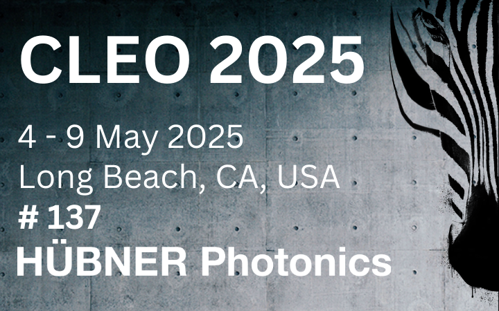 HÜBNER Photonics at CLEO 2025