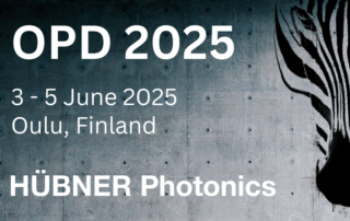 HÜBNER Photonics at Optics and Photonics Finland 2025