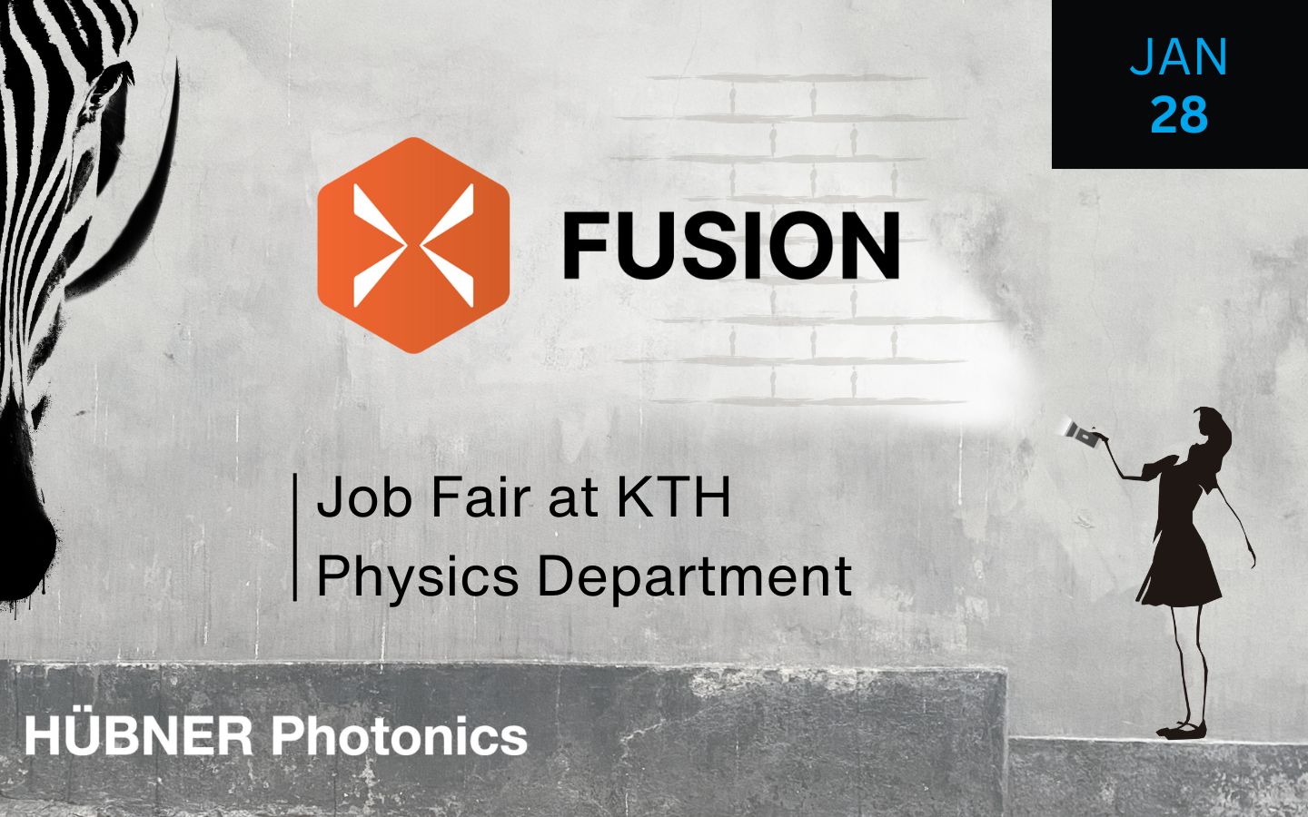 Fussion_2026_career_fair_KTH_Banner_Hubner-Photonics