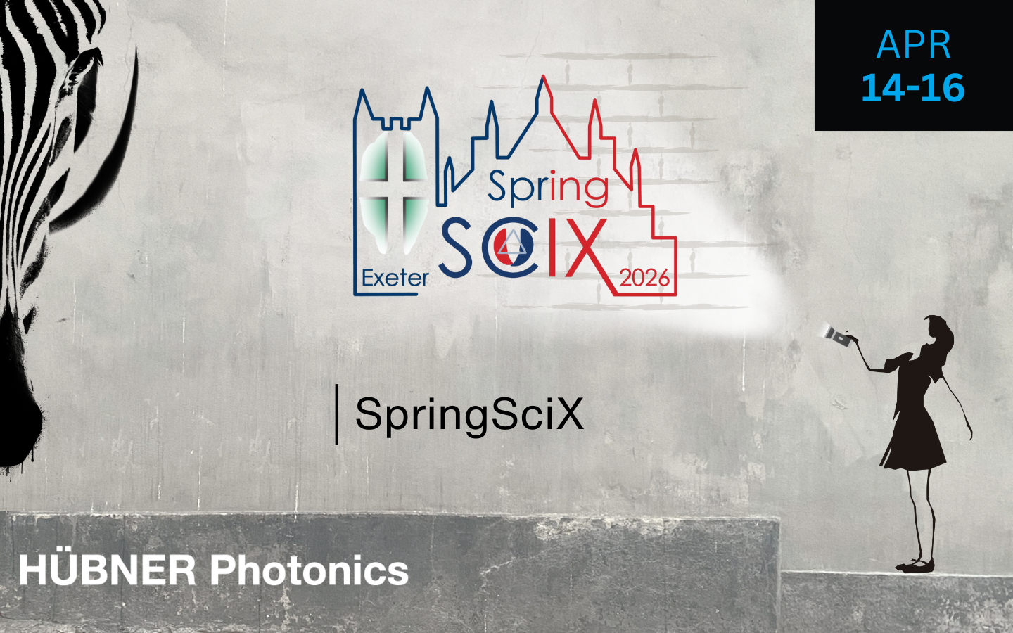 Banner_Hubner Photonics at Spring SciX 2026