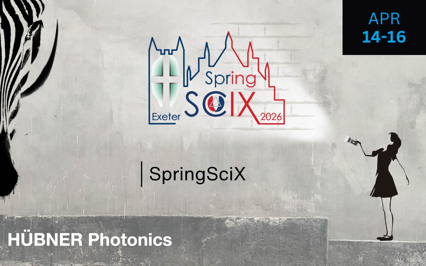 Banner_Hubner Photonics at Spring SciX 2026