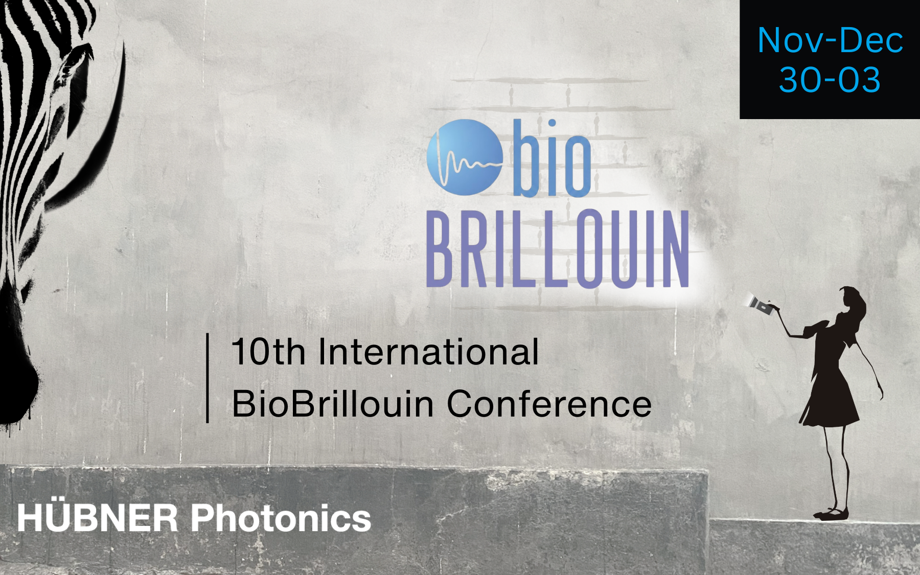 Banner-Hubner Photonics at BioBrillouin-Conference 2026 in Exeter, UK